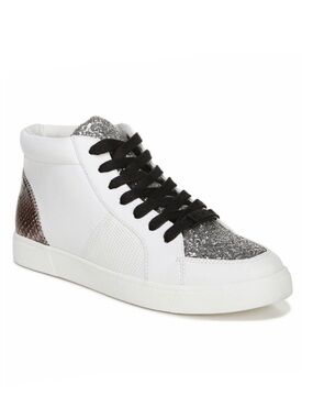 Circus By Sam Edelman White Deszi Mid-Top Sneakers Size 9.5 Fashion Sneakers